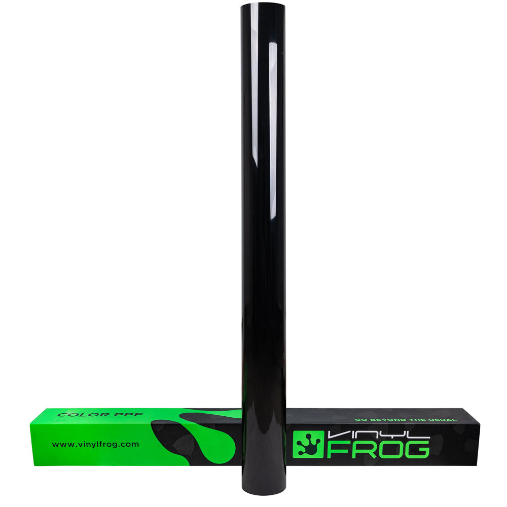 Glossy Metallic Glitter Black Blue Color PPF (Paint Protection Film)