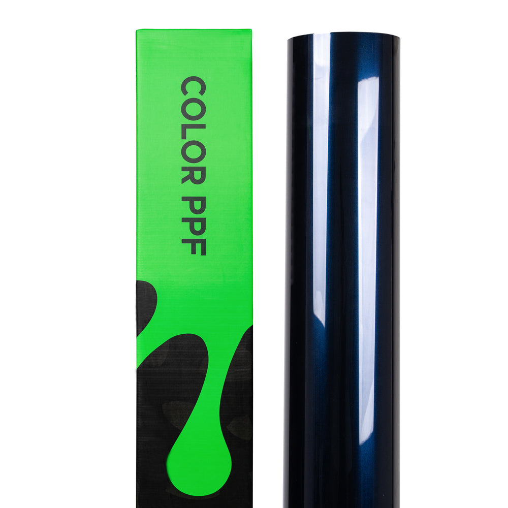 Glossy Metallic Tanzanite Blue Color PPF (Paint Protection Film)