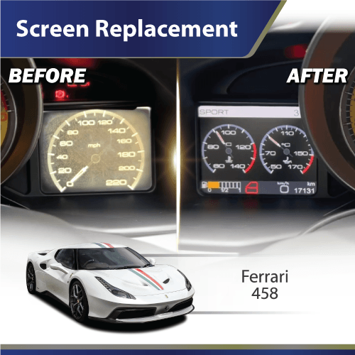 Screen Replacement (458) Ferrari