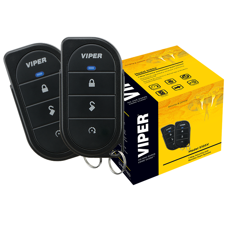 VIPER 5105V Enhanced 1-Way Security and Remote Start System