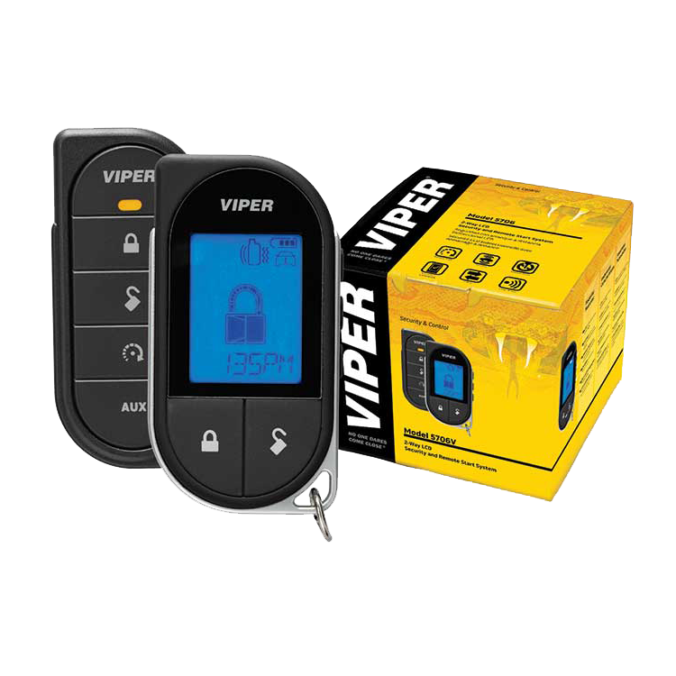 IPER 5706V LCD 2-Way Security + Remote Start System