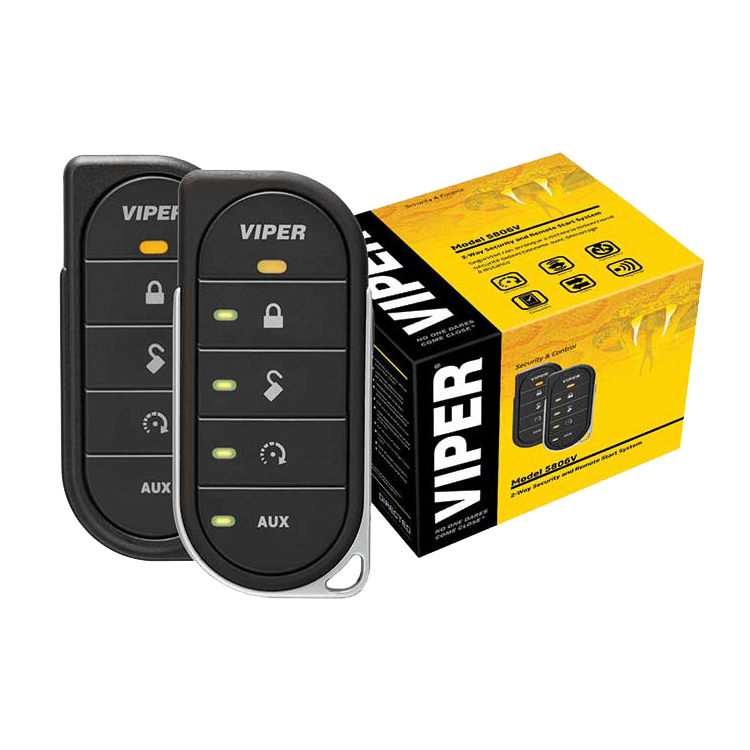 VIPER 5806V LED 2-Way Security + Remote Start System