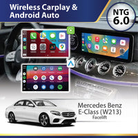 Wireless Carplay & Android Auto (W213) Mercedes E-Class (NTG6.0)