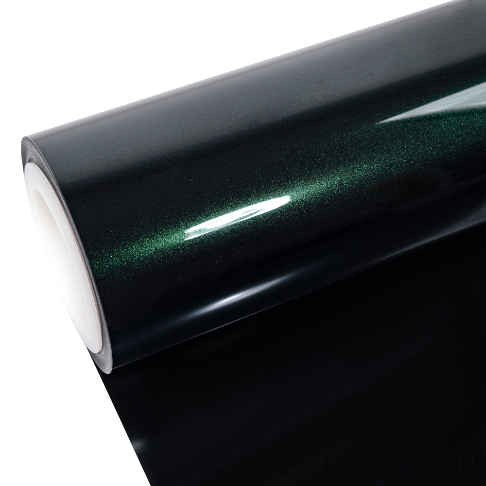 Glossy Metallic Royal Green Color PPF (Paint Protection Film)