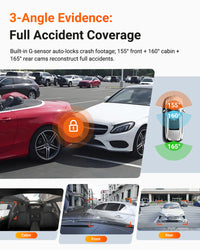 Vantrue Nexus 4 Pro S 4K 3 Channel Dash Cam
