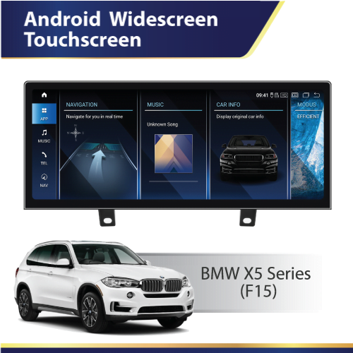 Android Widescreen Touch Screen (F15) BMWi X5 Series