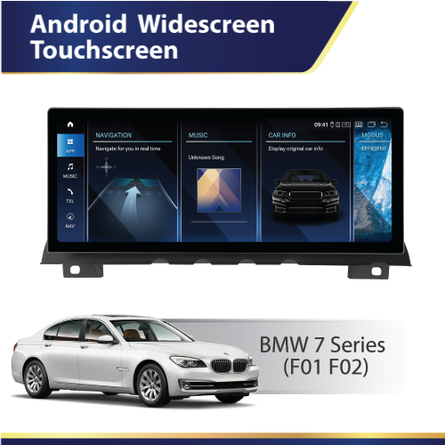 Android Widescreen Touch Screen (F01 F02) BMWi 7 Series