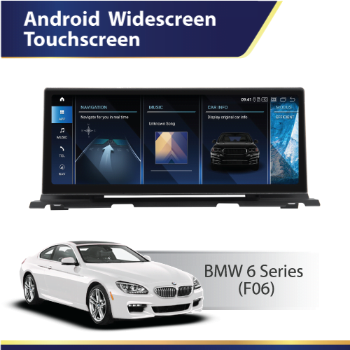 Android Widescreen Touch Screen (F06) BMW 6 Series