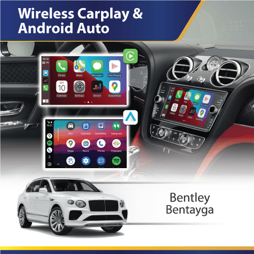 Wireless Carplay & Android Auto (Bentayga) Bentley (2013-2019)