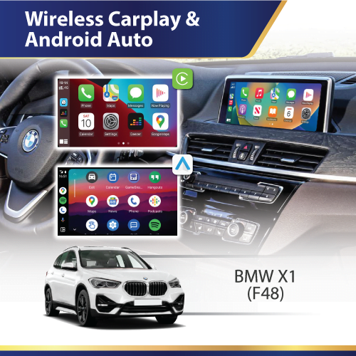Wireless Carplay & Android Auto (E48) BMW X1