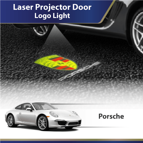 Laser Projector Door Logo Light (Porsche)
