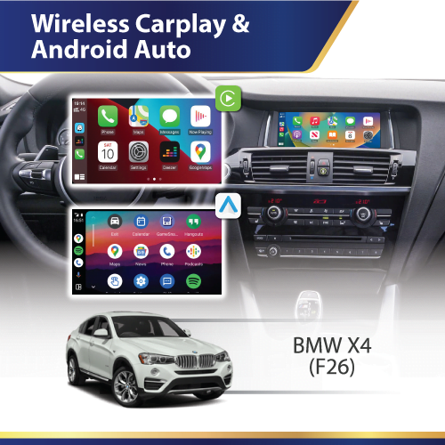 Wireless Carplay & Android Auto (F26) BMW X4