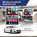 Wireless Carplay & Android Auto (Quattroporte) Maserati