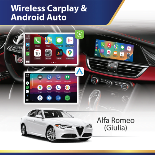 Wireless Carplay & Android Auto (Giulia) Alfa Romeo