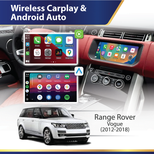Wireless Carplay & Android Auto (Vogue) Range Rover (2012-2018)