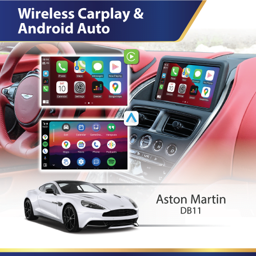 Wireless Carplay & Android Auto (DB11) Aston Martin
