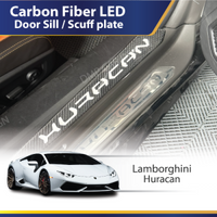 Carbon Fiber LED Door Sill (Lamborghini) (Huracan)