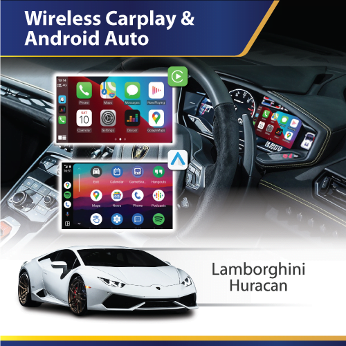 Wireless Carplay & Android Auto (Huracan) Lamborghini