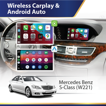 Wireless Carplay & Android Auto (W221) Mercedes S-Class