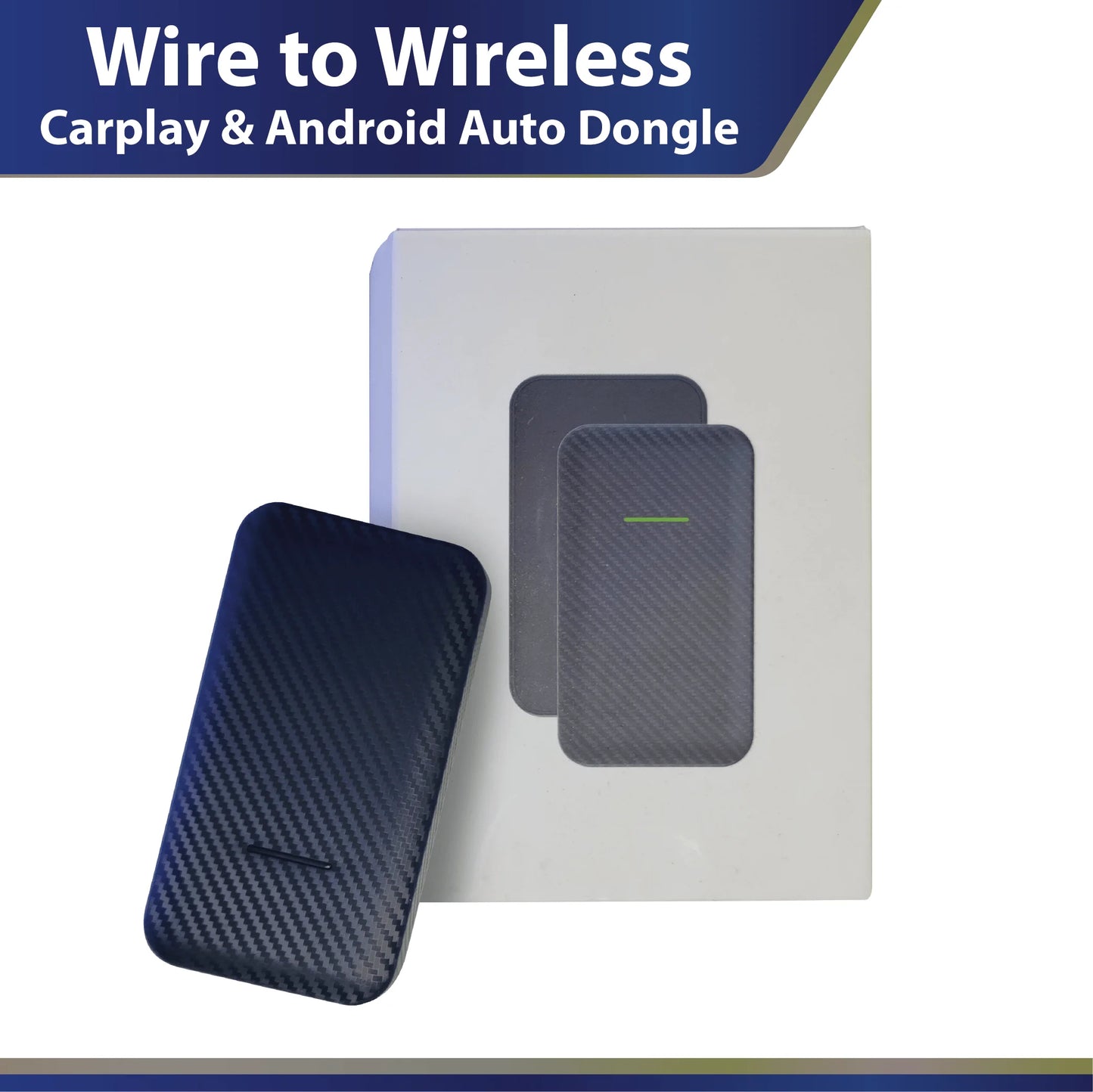 Wire To Wireless Carplay & Android Auto Dongle