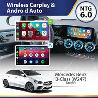 Wireless Carplay & Android Auto (W247) Mercedes B-Class (Facelift) (NTG6.0)