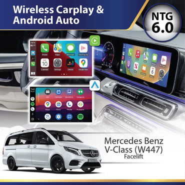 Wireless Carplay & Android Auto (W447) Mercedes V-Class (Facelift) (NTG6.0)