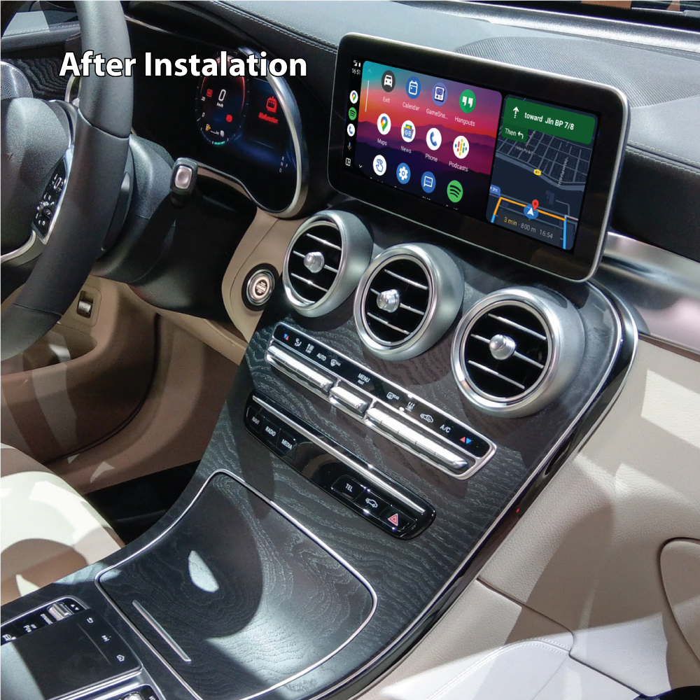 Wireless Carplay & Android Auto (W205) Mercedes C-Class Facelift (NTG 5.5)