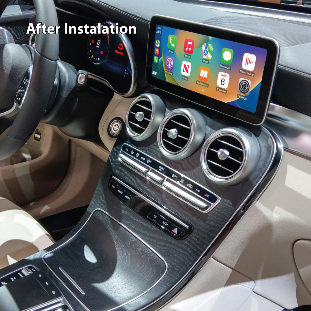 Wireless Carplay & Android Auto (W205) Mercedes C-Class Facelift (NTG 5.5)
