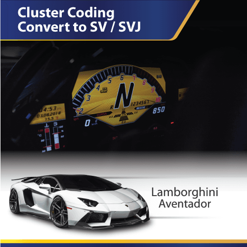 Instrument Cluster Coding (Lamborghini) Aventador