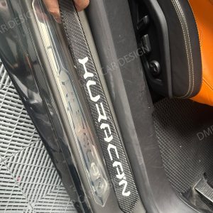 Carbon Fiber LED Door Sill (Lamborghini) (Huracan)