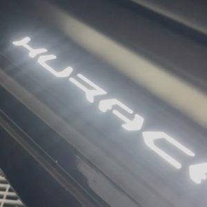 Carbon Fiber LED Door Sill (Lamborghini) (Huracan)