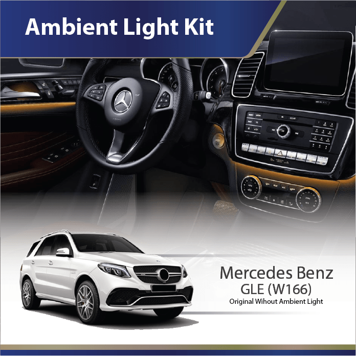 Ambient Light Kit (W166) Mercedes GLE-Class (Original Without Ambient Light)