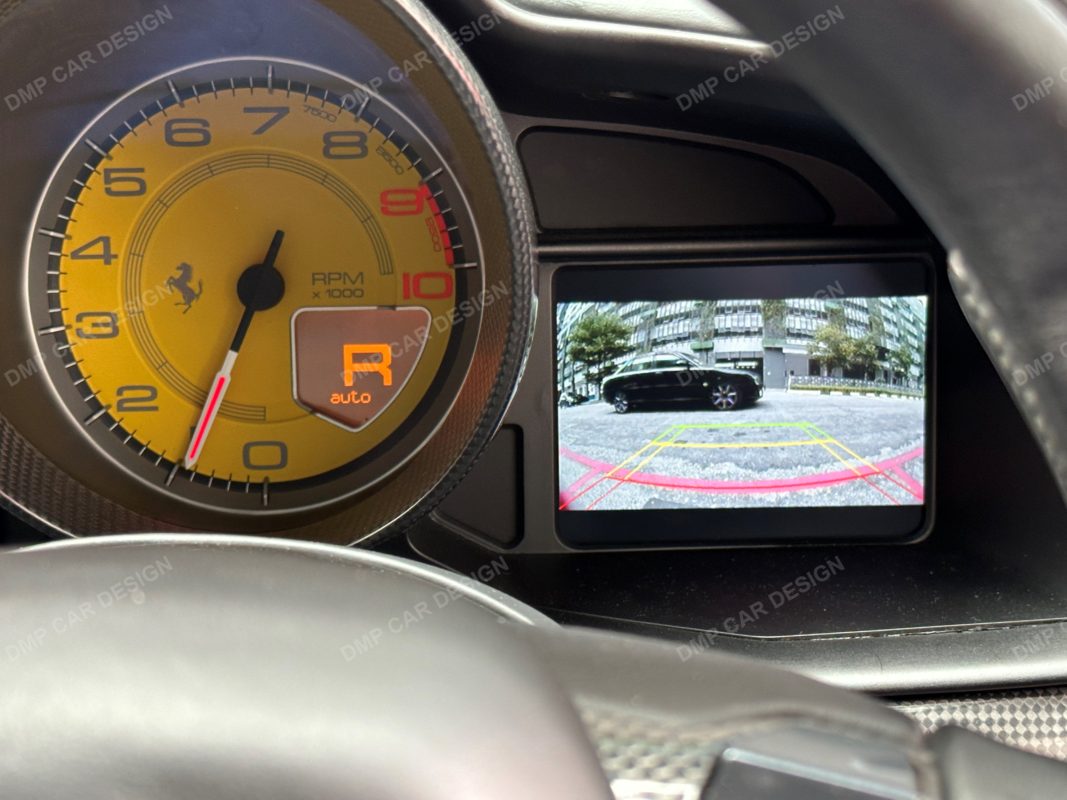 Backup Rear Reverse Parking Camera (Ferrari)