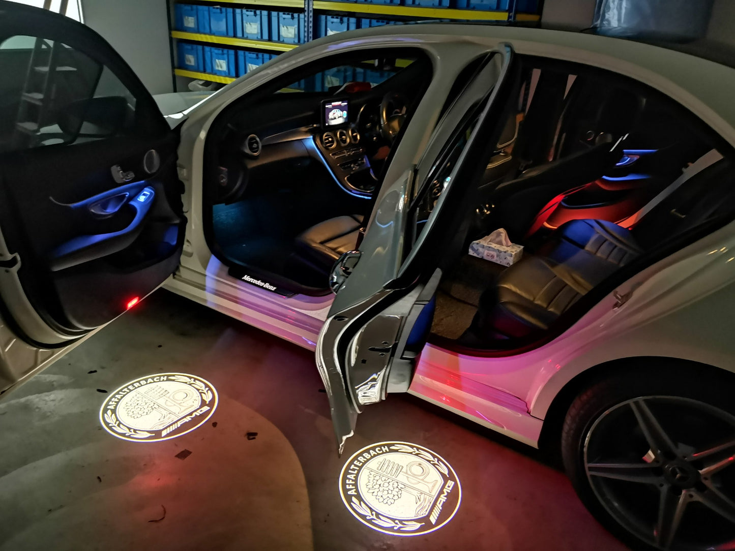 Laser Projector Door Logo Light (Mercedes Benz) A B C E G ML GL GLA GLB GLC GLE GLS GLX