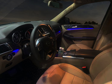 Ambient Light Kit (W166) Mercedes ML-Class (Original With 3 Color Ambient Light)