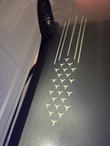vLogo Projector Side Mirror – Puddle Light (Mercedes Benz) C S GLC