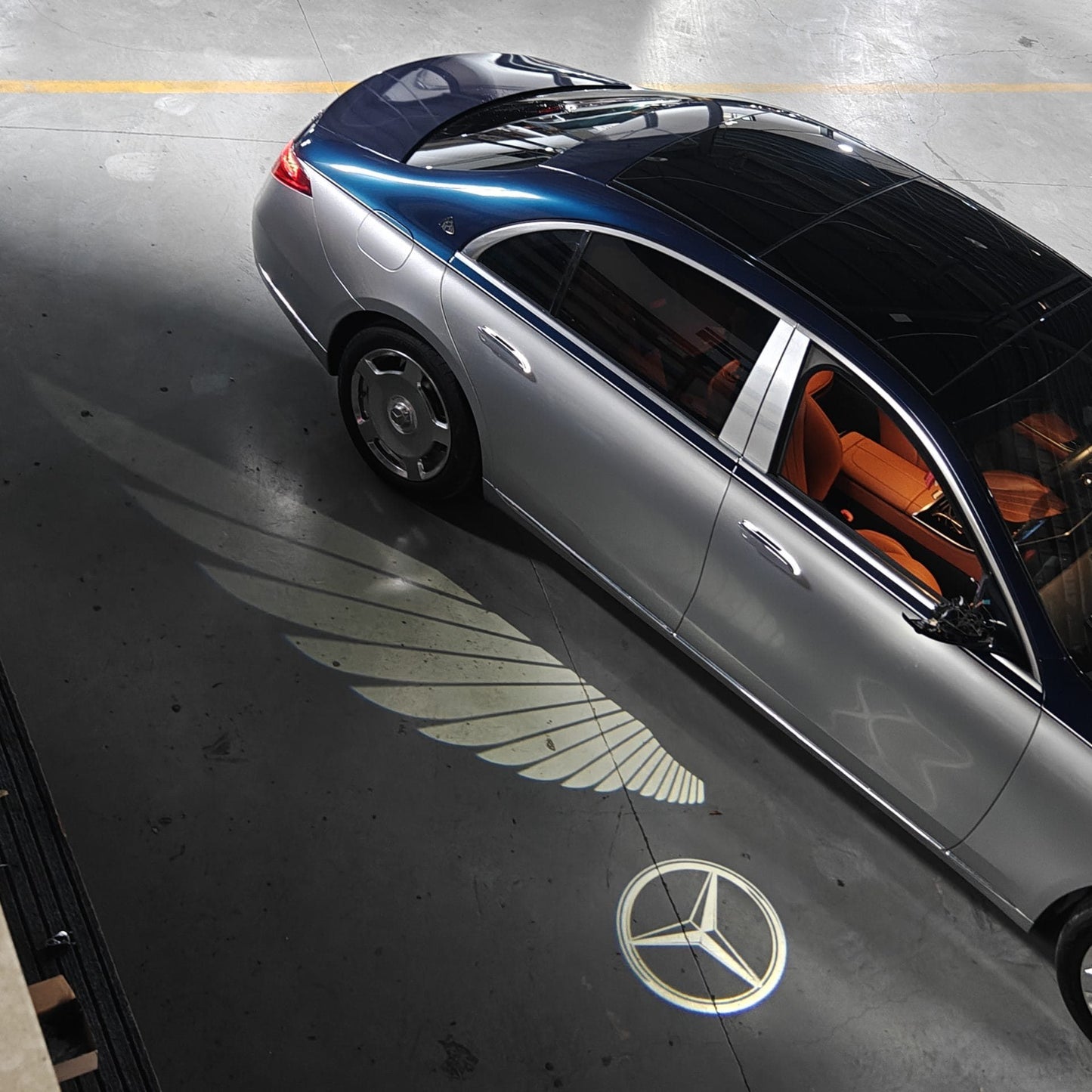 Logo Projector Side Mirror – Puddle Light (Mercedes Benz) (E / S-Class)