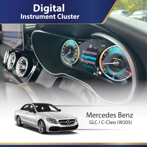 Digital Instrument Cluster (Mercedes Benz) C-Class GLC (NTG 5.0) Pre-facelift
