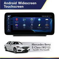 Android Widescreen Touch Screen (W212) Mercedes E-Class