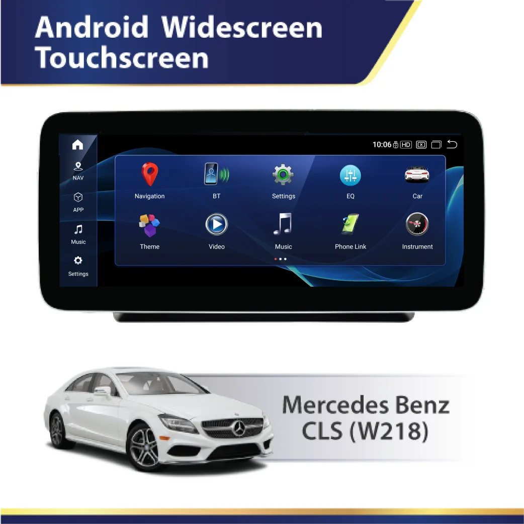 Android Widescreen Touch Screen (W218) Mercedes CLS