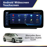 Android Widescreen Touch Screen (X204) Mercedes GLK Pre-Facelift