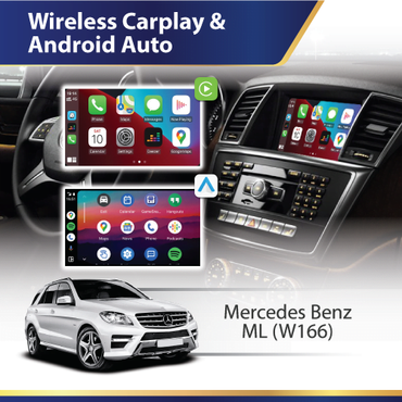 Wireless Carplay & Android Auto (W166) Mercedes ML