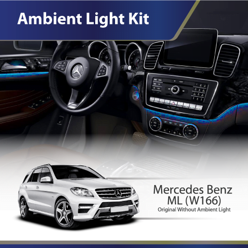 Ambient Light Kit (W166) Mercedes ML-Class (Original Without Ambient Light)