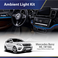 Ambient Light Kit (W166) Mercedes ML-Class (Original Without Ambient Light)