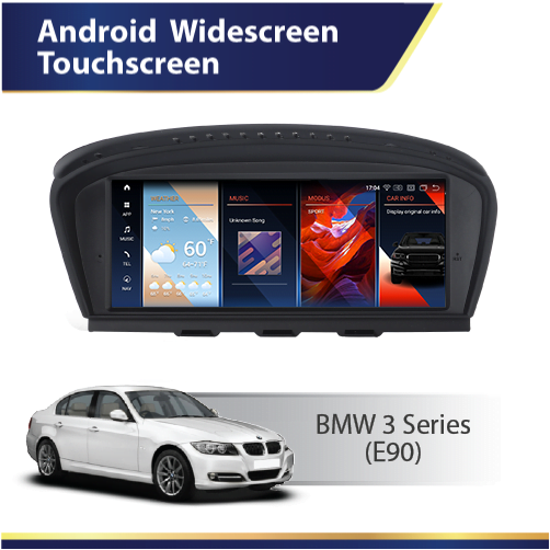 Android Widescreen Touch Screen (E90) BMWi 3 Series (Inner Screen)