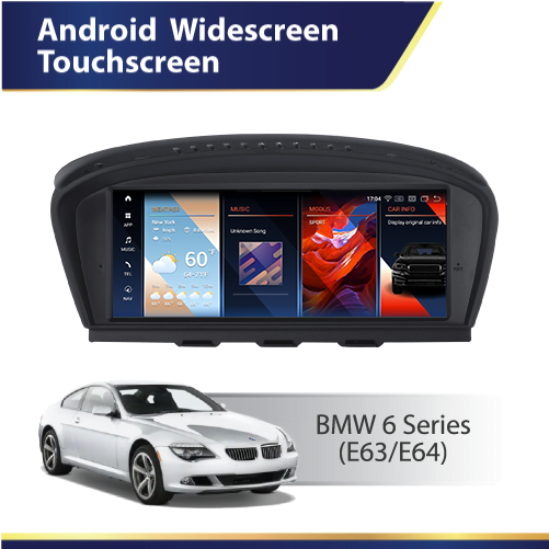 Android Widescreen Touch Screen (E63 E64) BMWi 6 Series