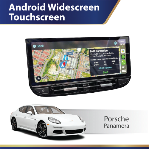 Android Widescreen Touch Screen Porsche (Panamera)