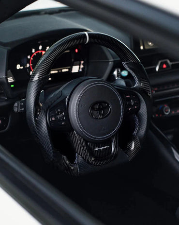 Custom Toyota Carbon Fiber Steering Wheel
