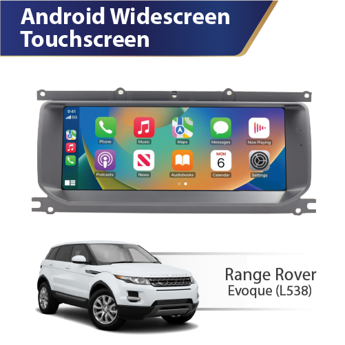 Android Widescreen Touch Screen Range Rover (Evoque) L538 (10.25″)
