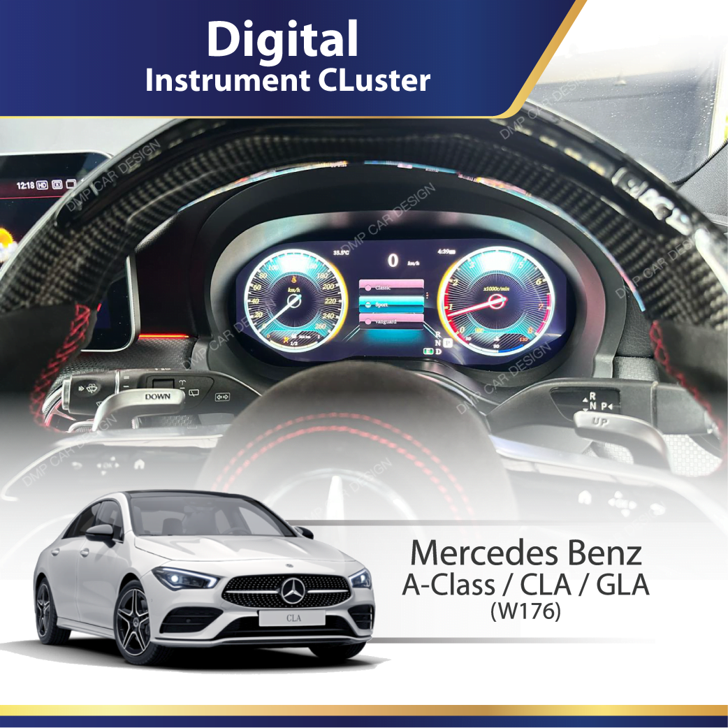 Digital Instrument Cluster (Mercedes Benz) W176 (A CLA GLA-Class)